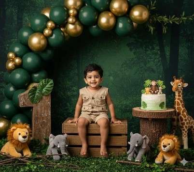 Cinematic Safari 1st Birthday