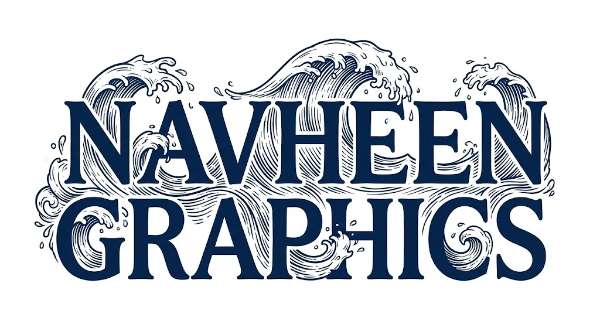 Nautical Wave Engraving Tee