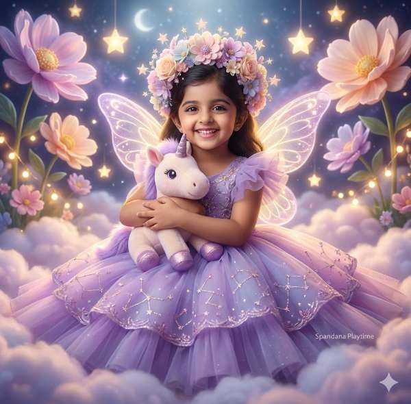 Enchanted Lilac Fairy Playtime