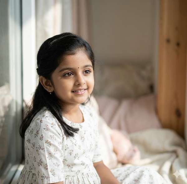 Tender Window Light Portrait