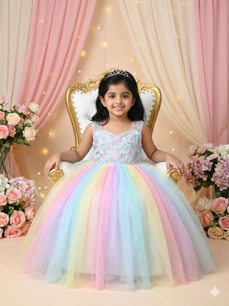 First Birthday Princess Portrait
