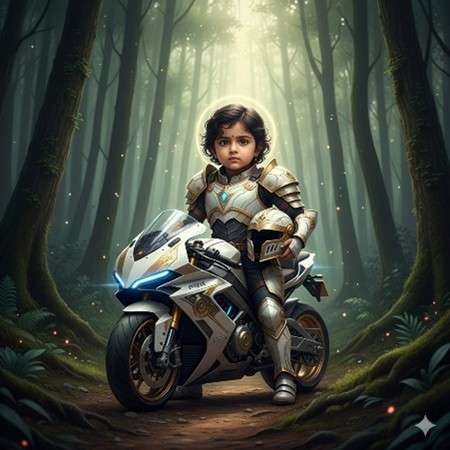 Epic Toddler Forest Knight