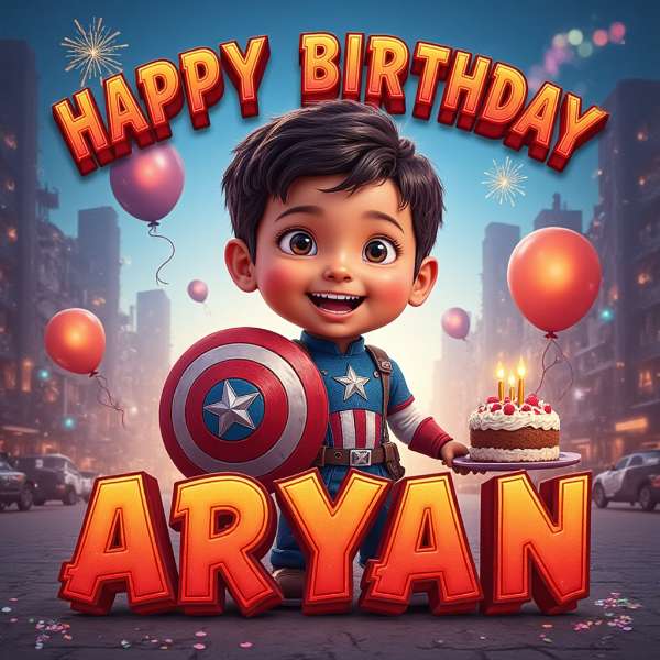 Captain Aryan's Birthday Adventure