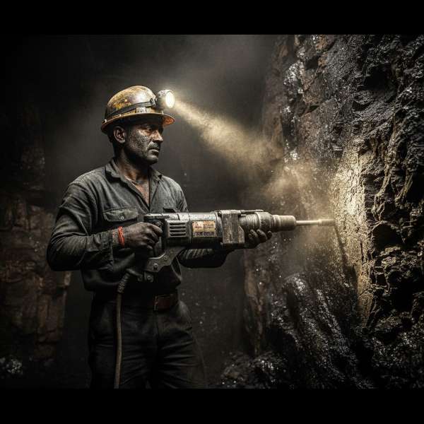 Singareni Miner's Gritty Glow