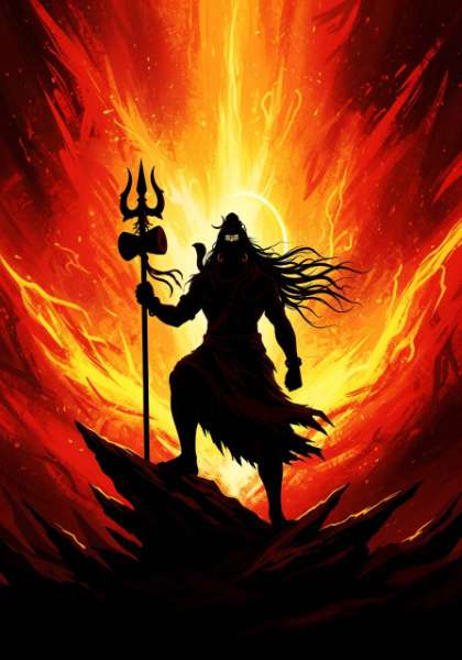 Shiva: Inferno Silhouette