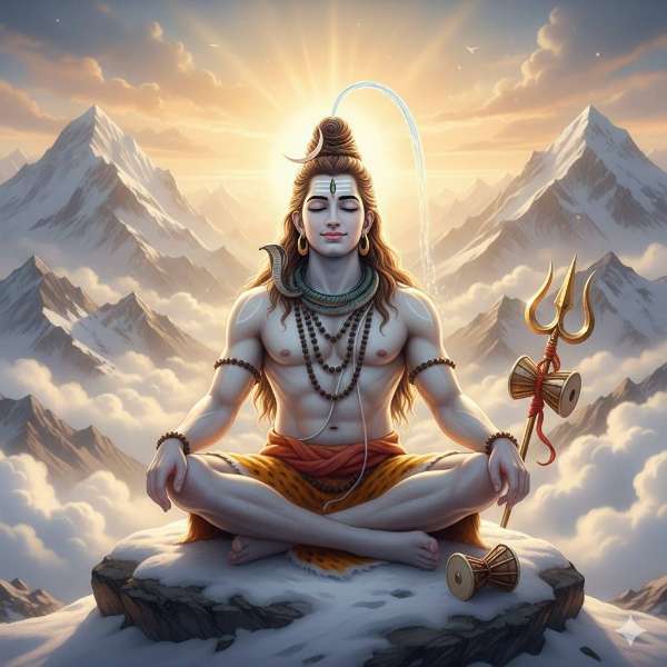 Serene Shiva: Kailash Divinity