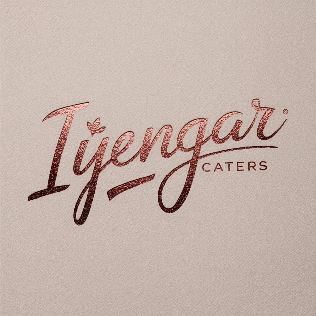 Iyengar's Golden Catering Elegance