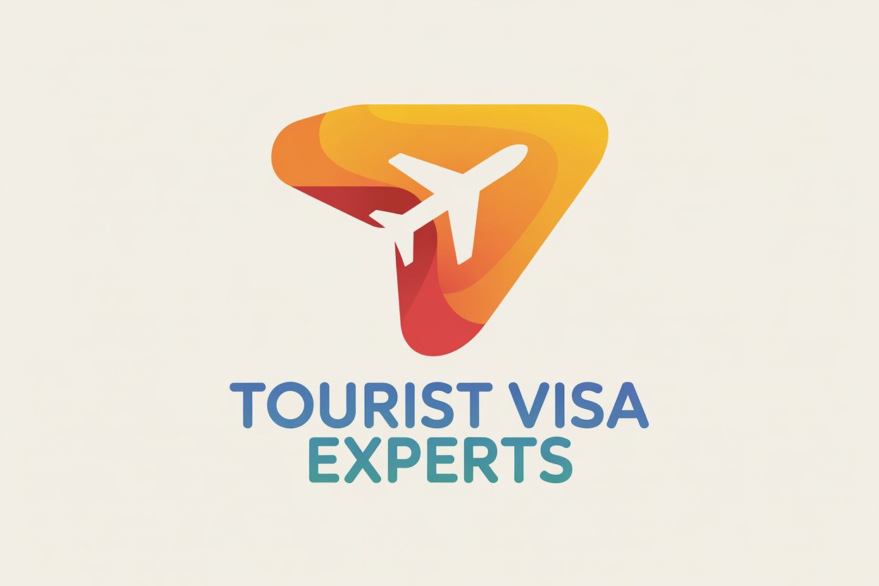 Modern Travel Visa Logo