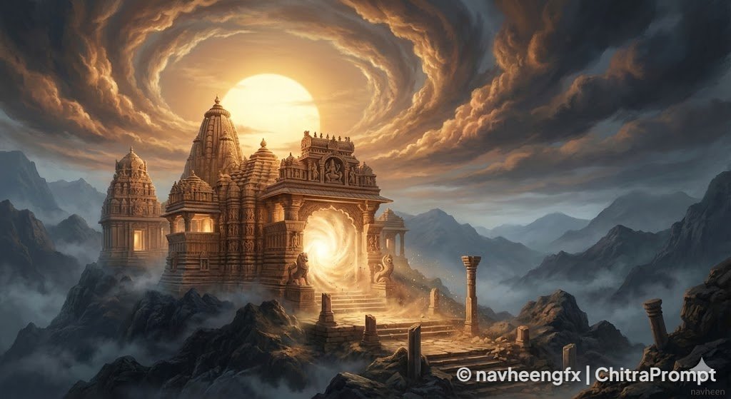 Celestial Ancient Temple Portal