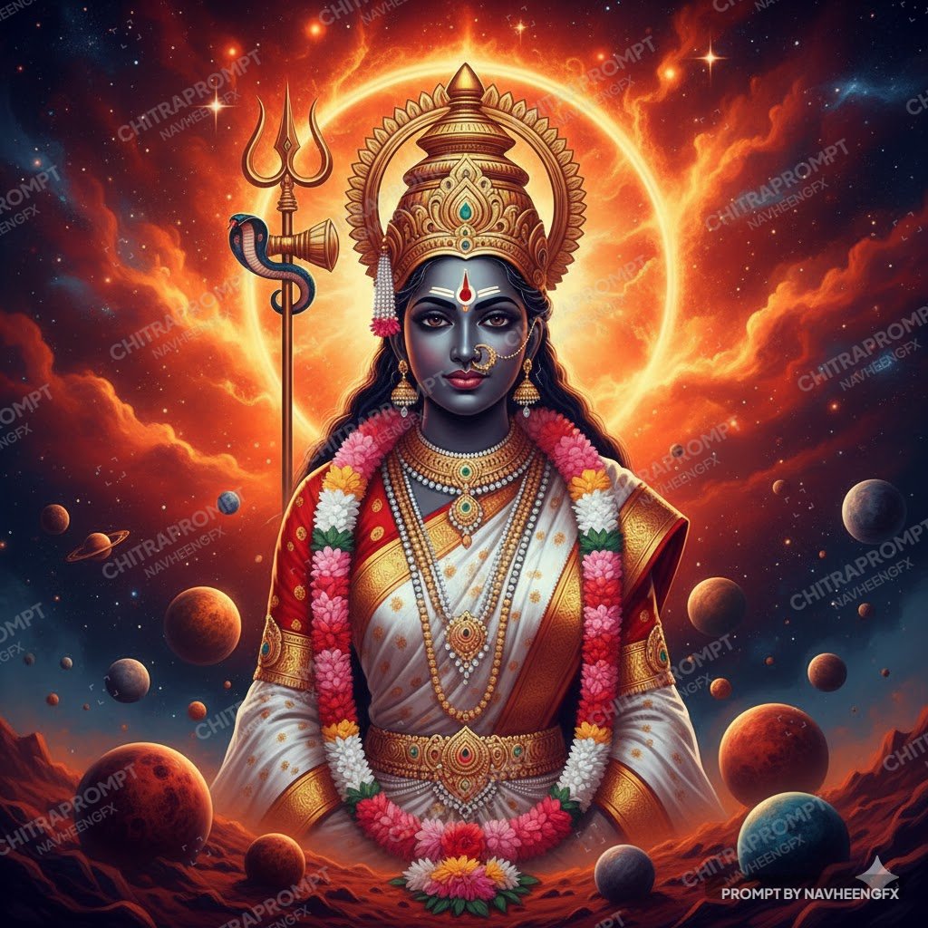 Cosmic Devi's Fiery Reign