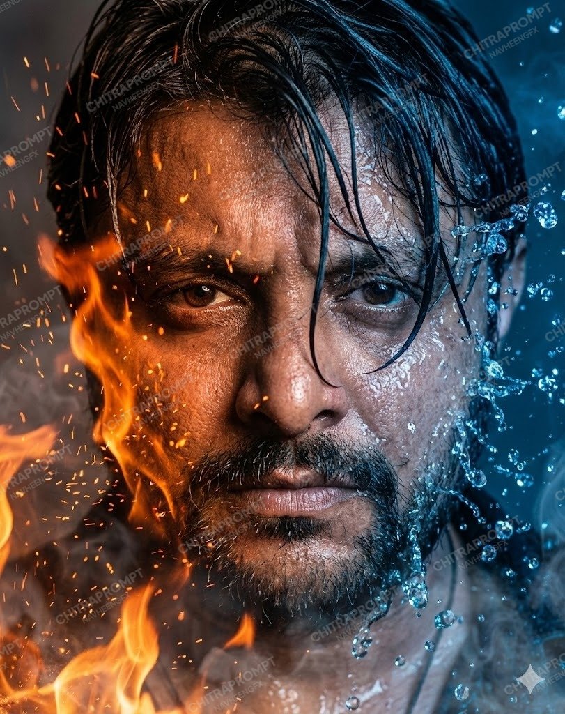 Fierce Elemental Portrait