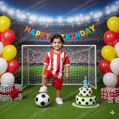 Soccer Star First Birthday