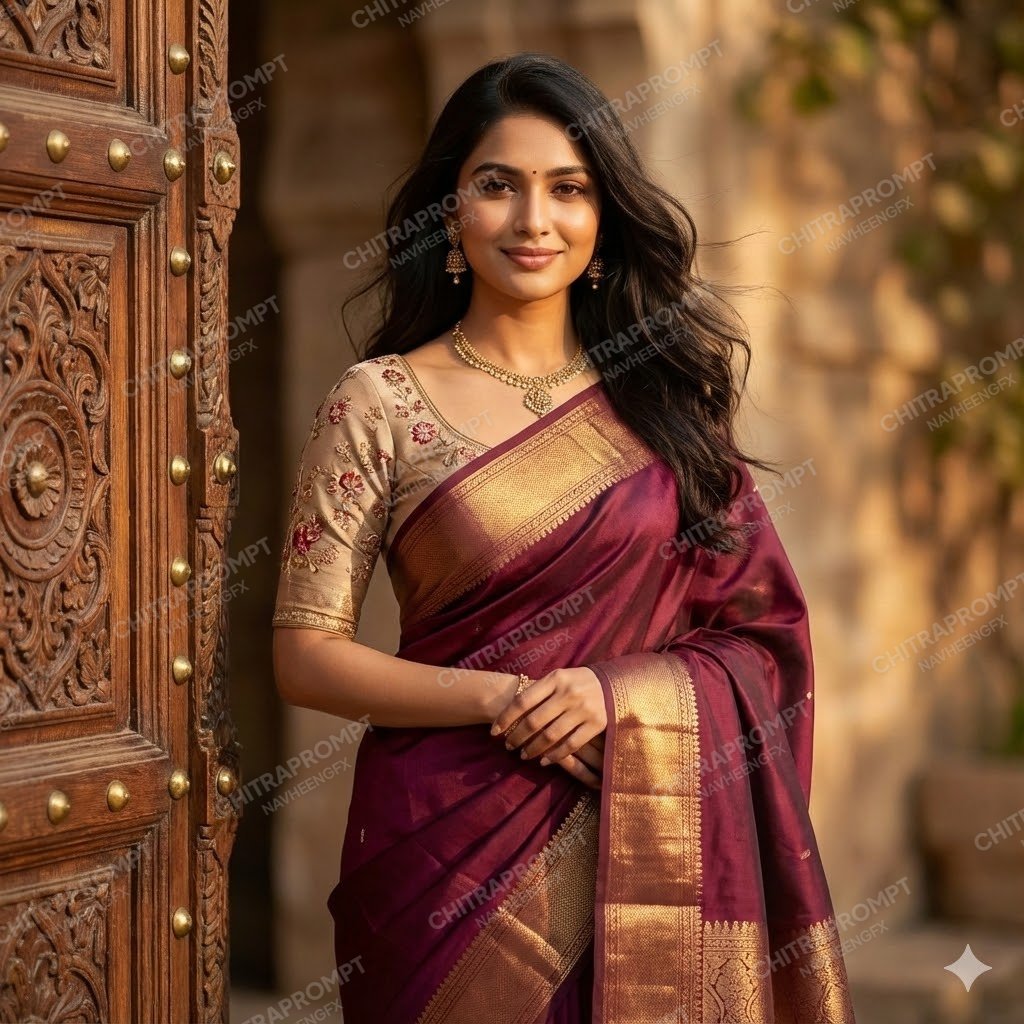 Timeless Kanchipuram Grace
