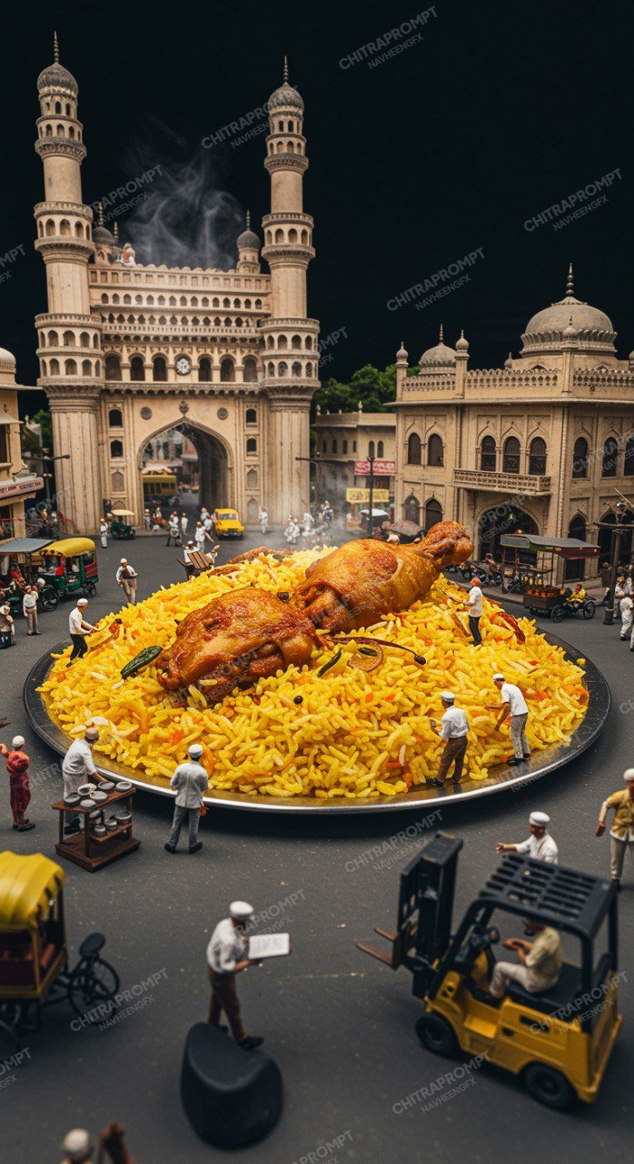 Miniature Hyderabadi Biryani Feast