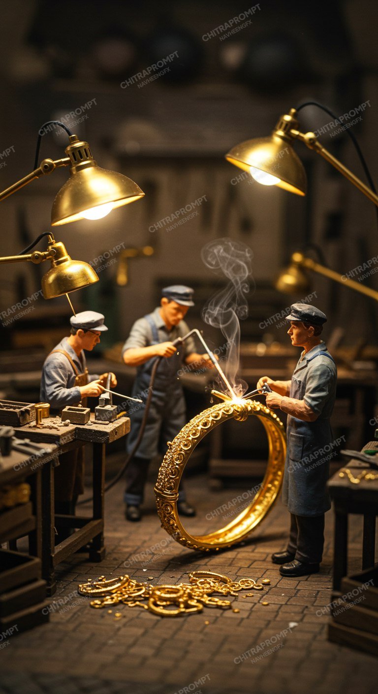 Miniature Artisans of Gold