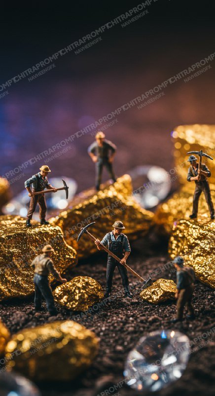 The Tiny Gem Miners