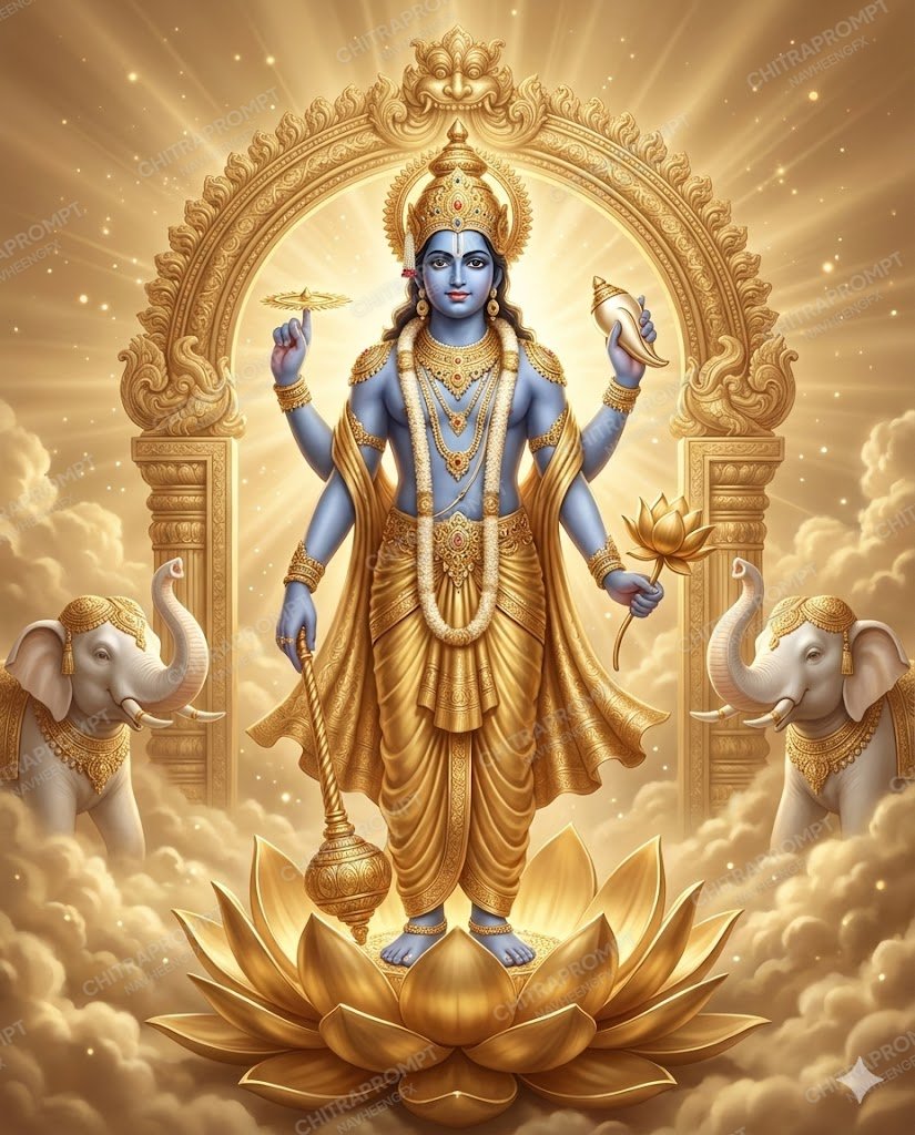 Divine Majesty in Gold