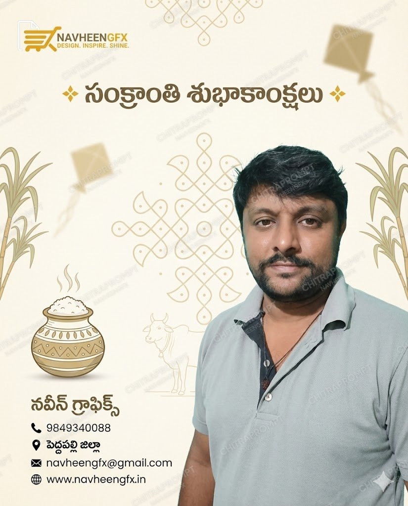 Corporate Telugu Sankranthi Poster