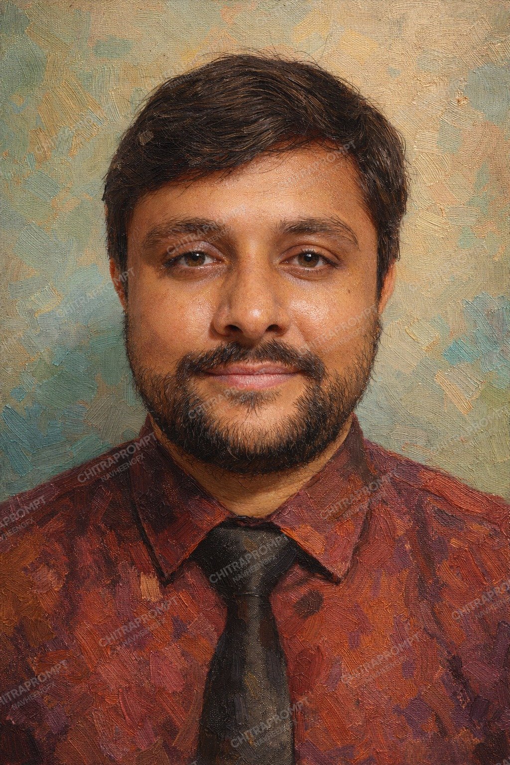 The Dignified Impasto Portrait