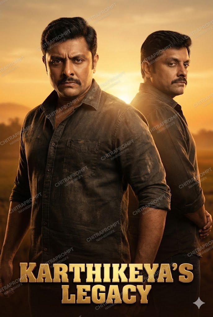 Cinematic Dual Hero Poster