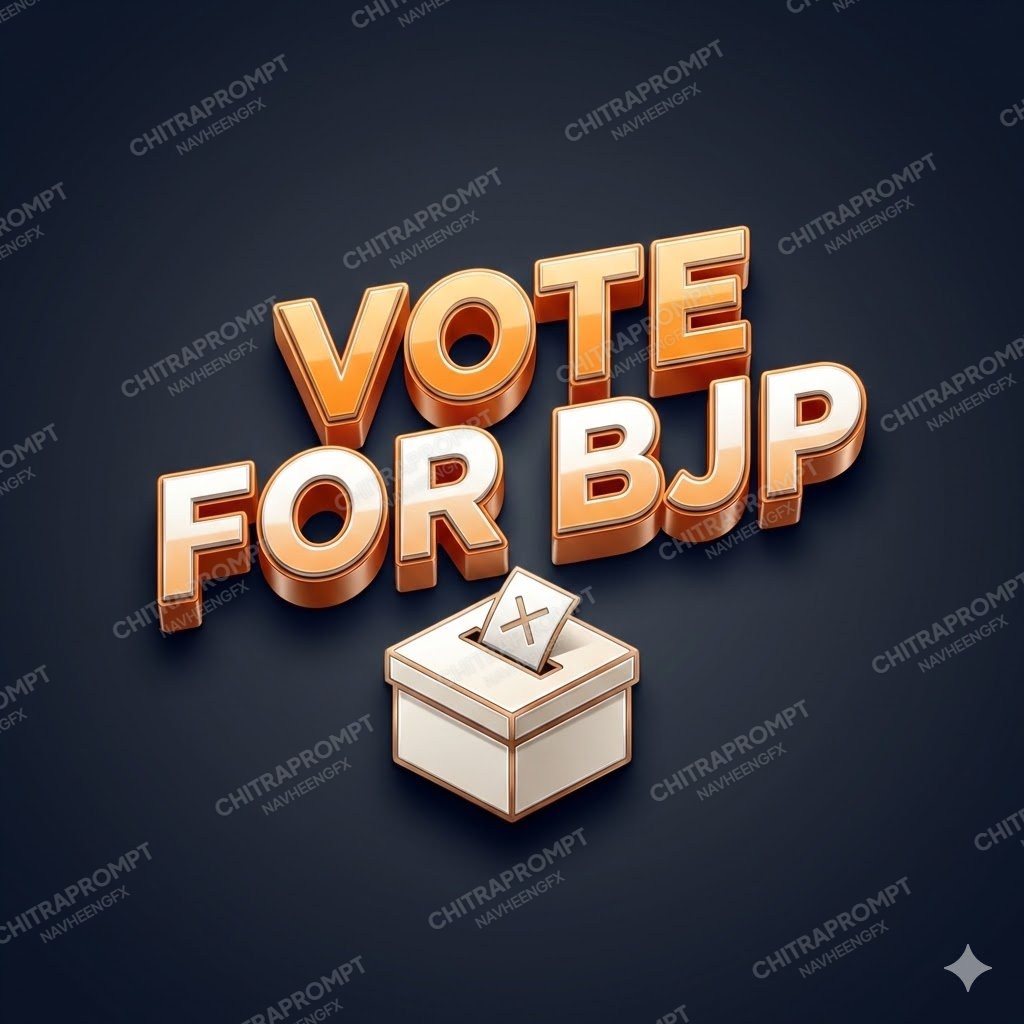 Bold Saffron 3D Campaign Logo