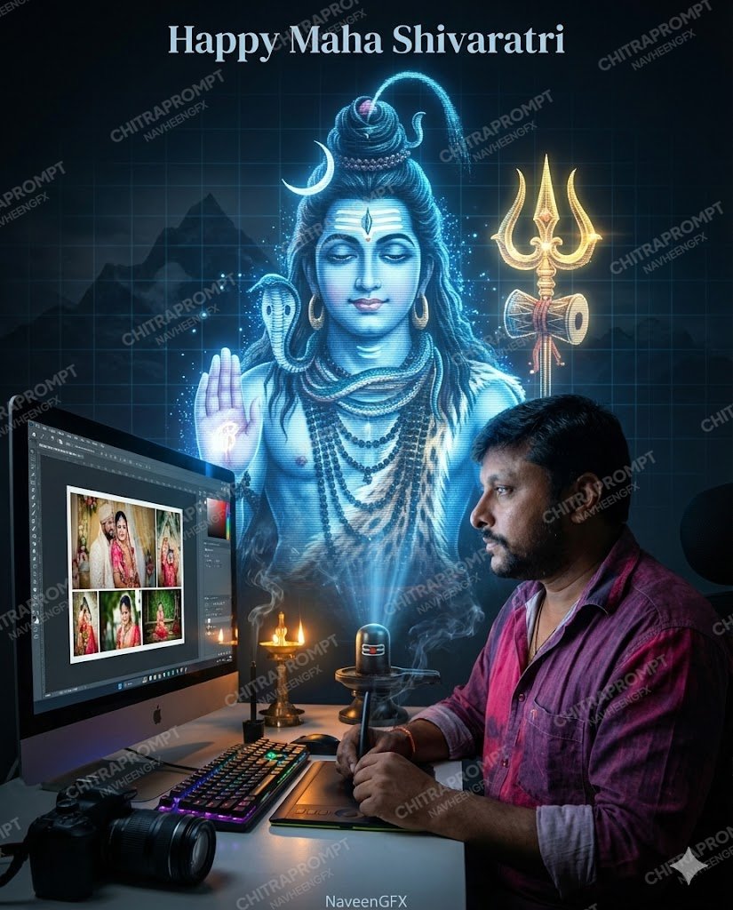 Cinematic Holographic Maha Shivaratri