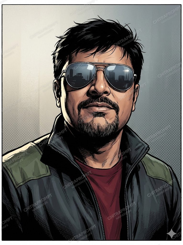 Graphic Novel Cinematic Hero