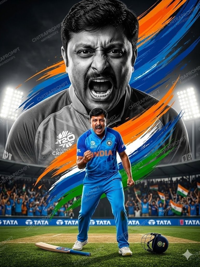 Indian Cricket Victory Roar