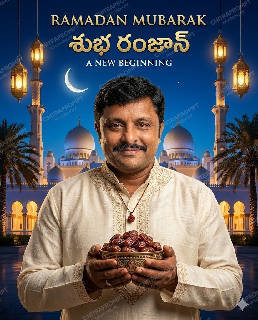 Premium Cinematic Ramadan Portrait
