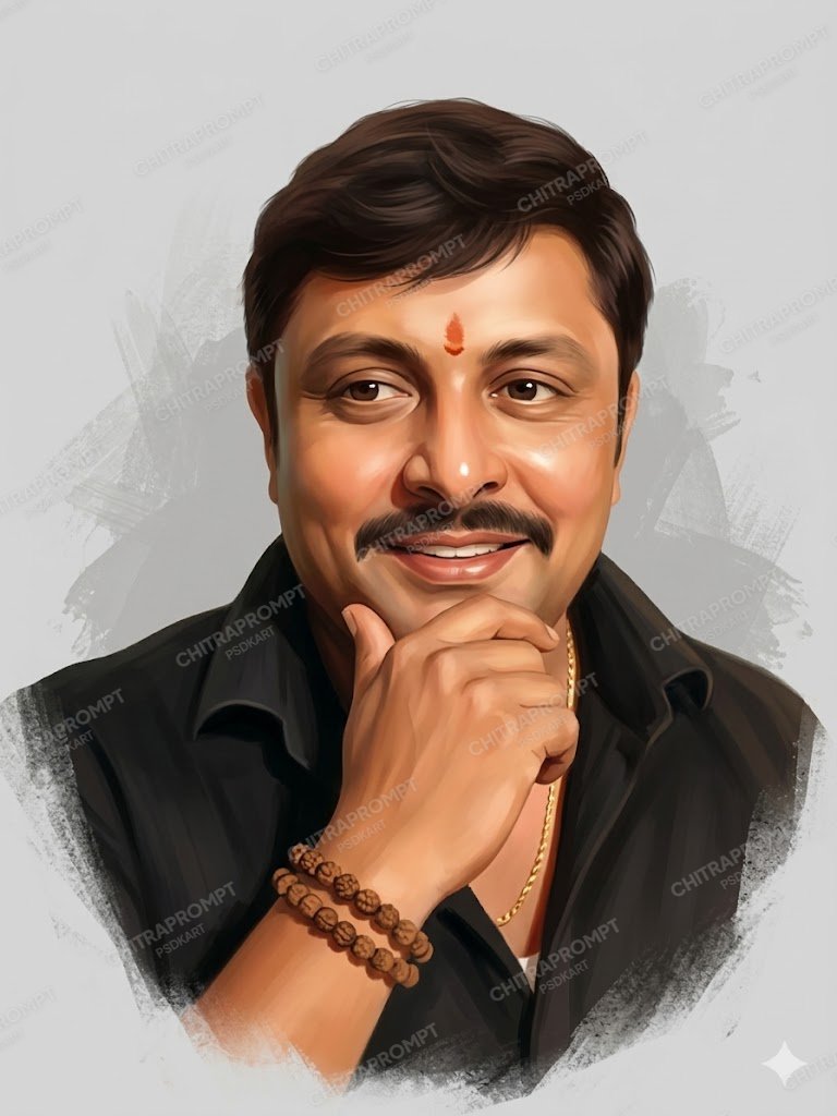 Radiant Heritage Digital Portrait