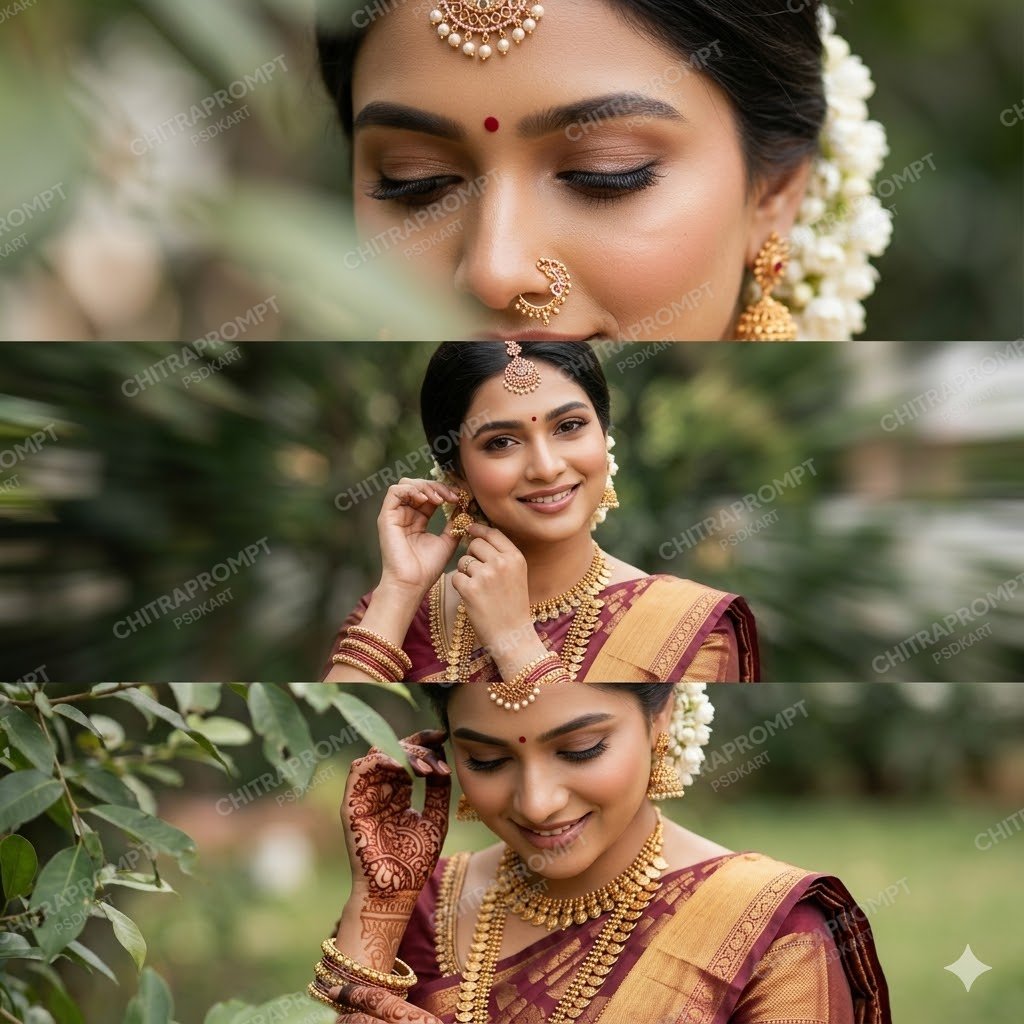 Premium South Indian Bridal Portrait