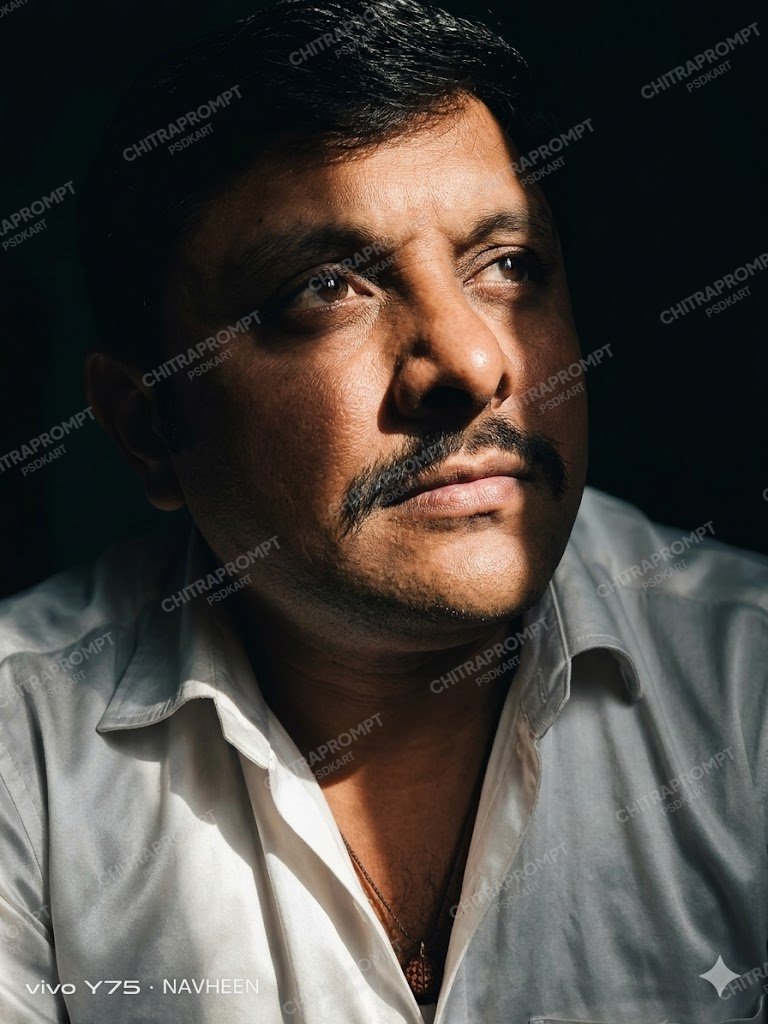 Chiaroscuro Soul Portrait