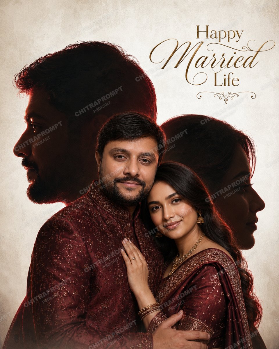 Luxury Cinematic Wedding Poster